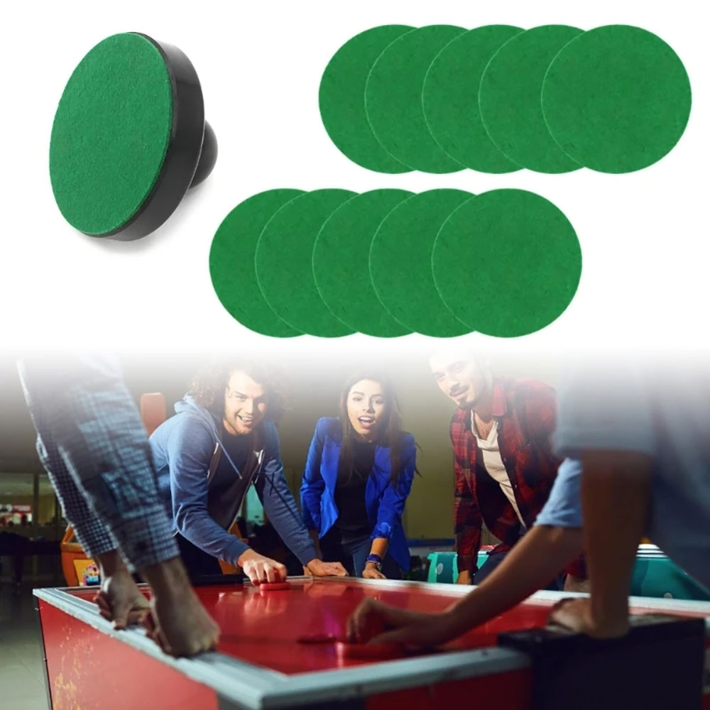 Air Hockey Table - Air Hockey Pusher Felt Pads Replacement