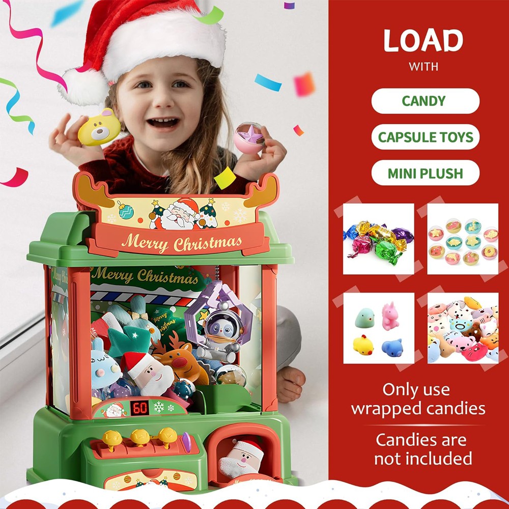 Christmas Claw Machine For Kid - Vending Arcade Games recension och pris