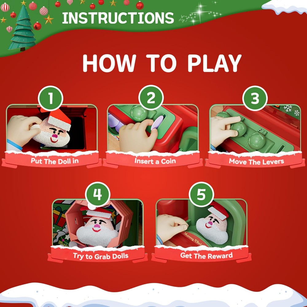 Christmas Claw Machine For Kid - Vending Arcade Games recension och pris