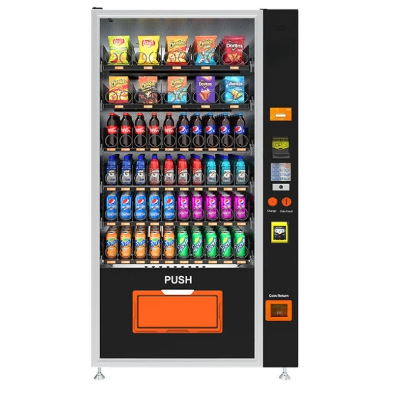 Drinks and Snacks Touch Screen - Commercial Vending Machine recension och pris