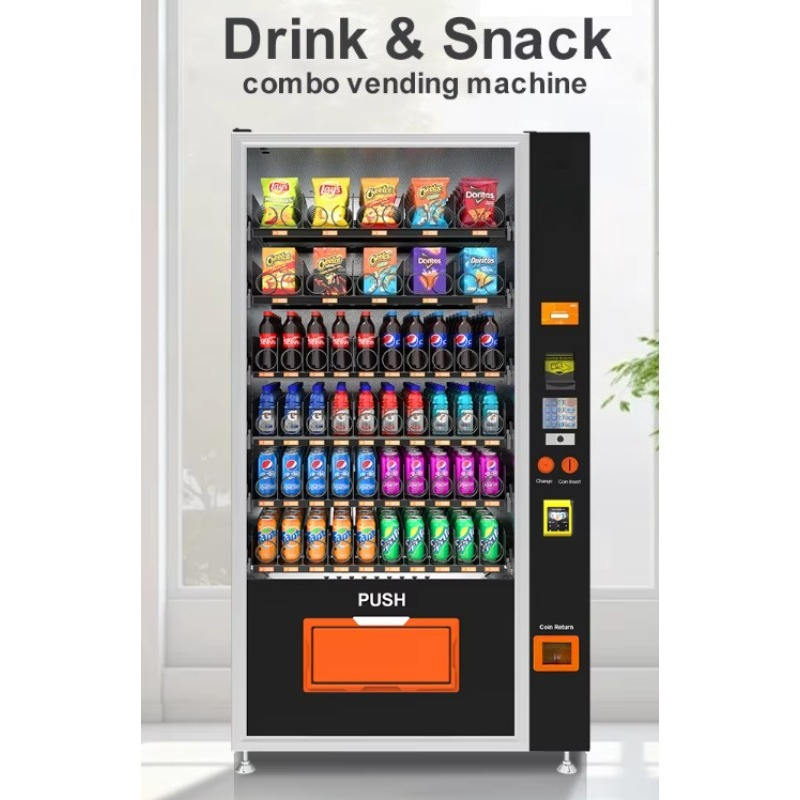 Drinks and Snacks Touch Screen - Commercial Vending Machine recension och pris