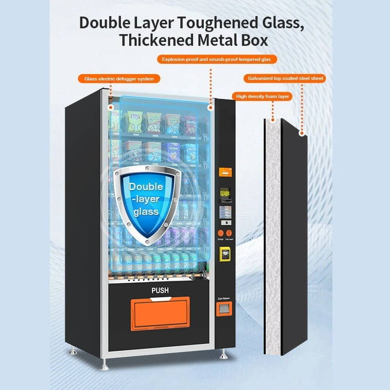 Drinks and Snacks Touch Screen - Commercial Vending Machine recension och pris
