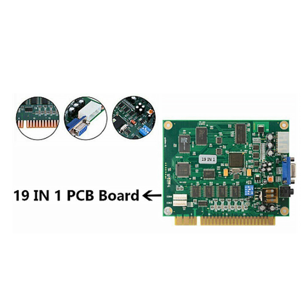 CEA 19 In 1 Multicade PCB Boar - Usb Game Board Jamma recension och pris