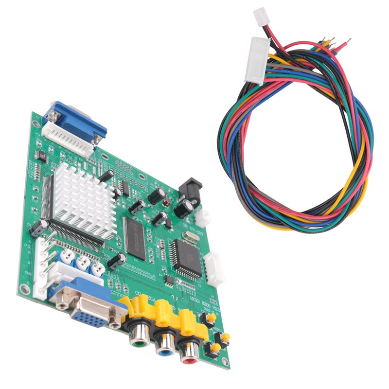 GBS8200 CGA/EGA/YUV/RGB To VGA - Usb Game Board Jamma recension och pris