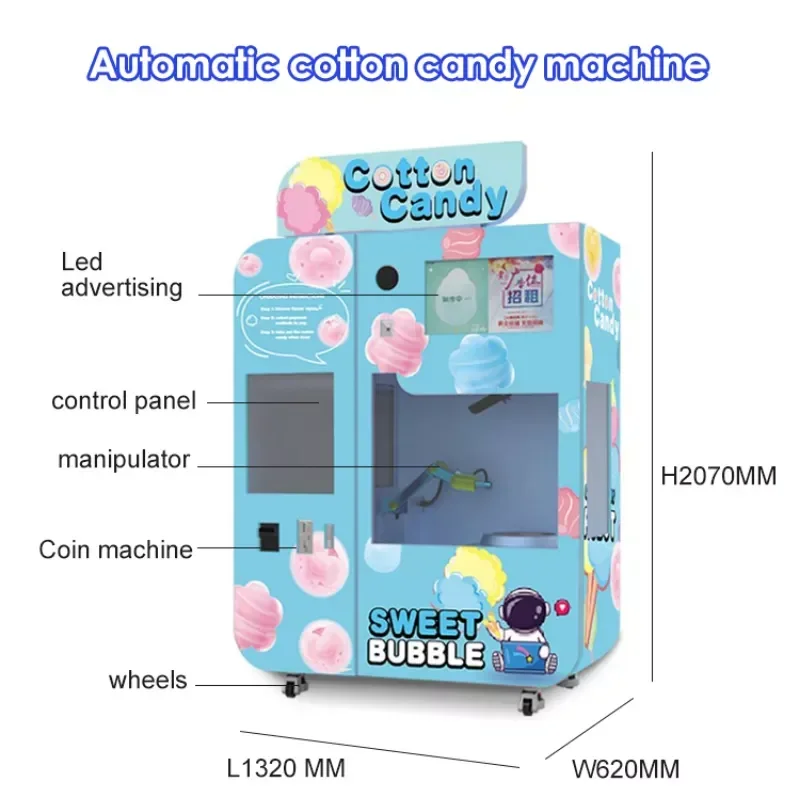 Customized Custom Kids Cotton  - Commercial Vending Machine recension och pris