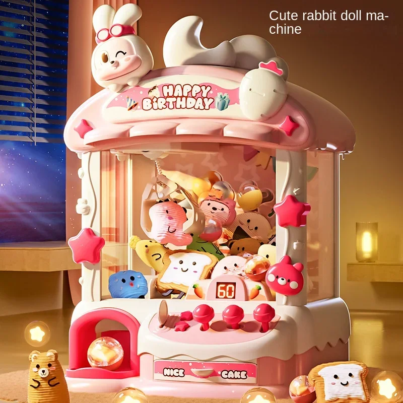 Cartoon Claw Game Machine Rabb - Claw Crane Machine recension och pris