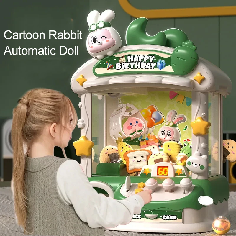 Cartoon Claw Game Machine Rabb - Claw Crane Machine recension och pris