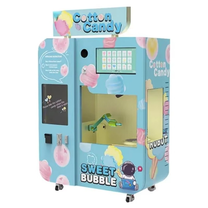 Fully Automatic Cotton Candy V - Commercial Vending Machine recension och pris