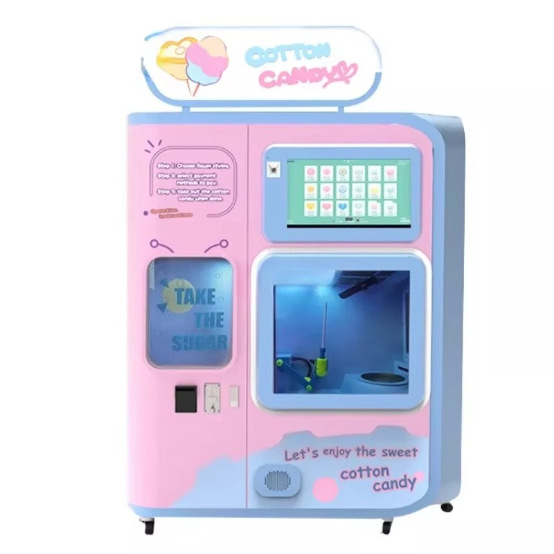Fully Automatic Cotton Candy V - Commercial Vending Machine recension och pris