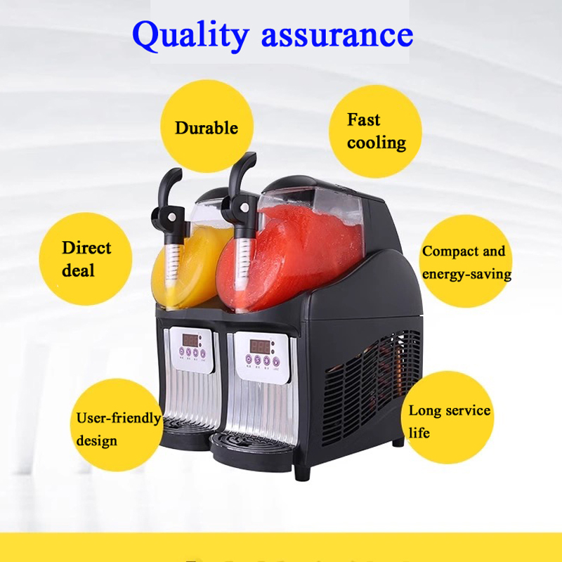 Slushy Machine,4L Double Cylin - Slushie Machine Vending recension och pris