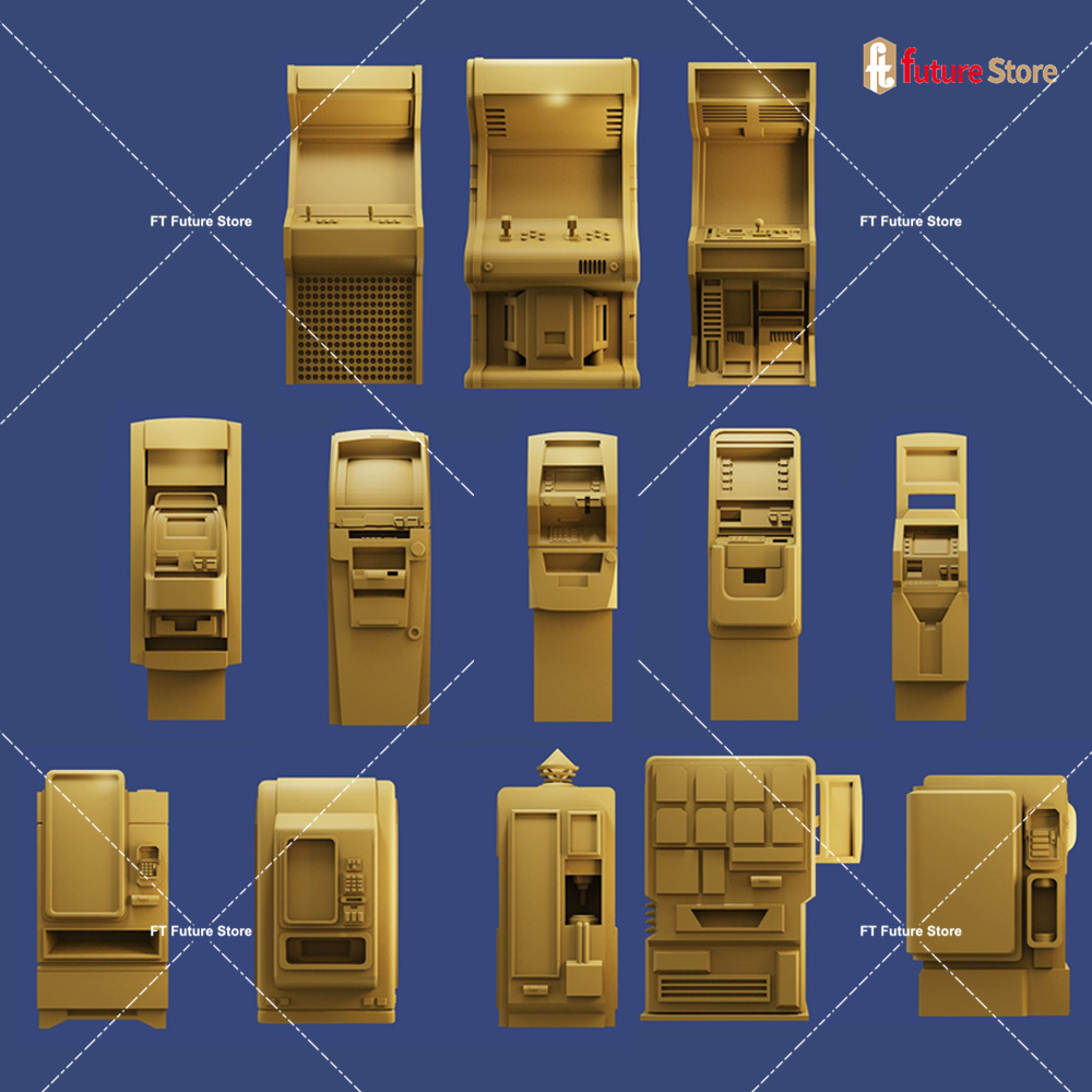 3D Print 1/64 Arcade Game Self - Vending Arcade Games recension och pris