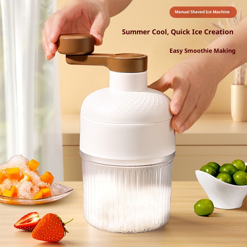 Portable Manual Shaved Ice Mak - Slushie Machine Vending recension och pris