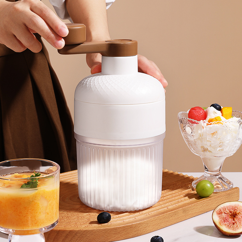 Portable Manual Shaved Ice Mak - Slushie Machine Vending recension och pris