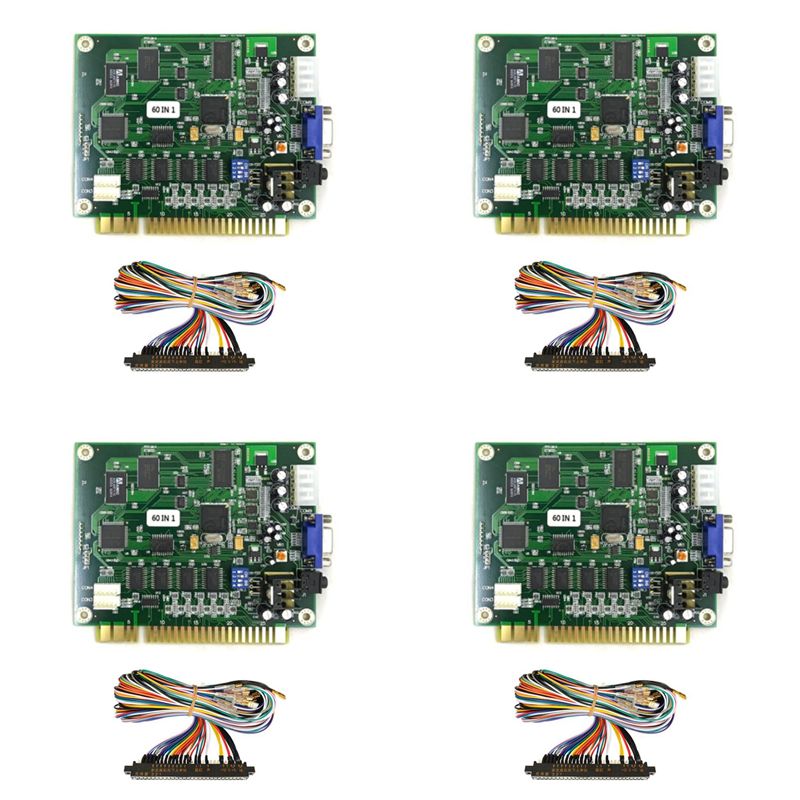 Efficient 4X 60 In 1 Multicade - Usb Game Board Jamma recension och pris