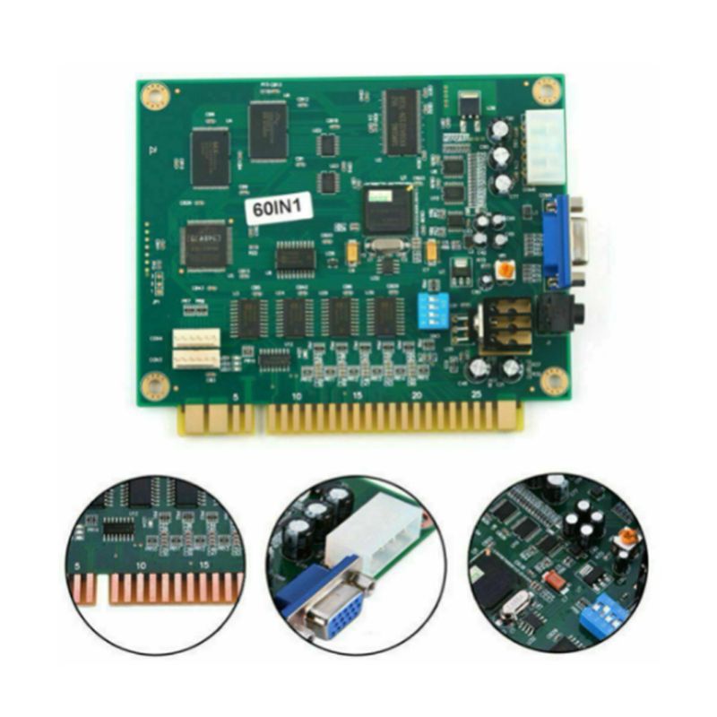 Efficient 4X 60 In 1 Multicade - Usb Game Board Jamma recension och pris