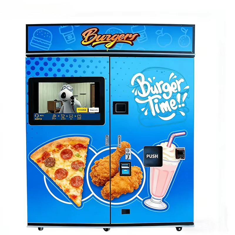 24H Fully Automatic Touch Scre - Commercial Vending Machine recension och pris