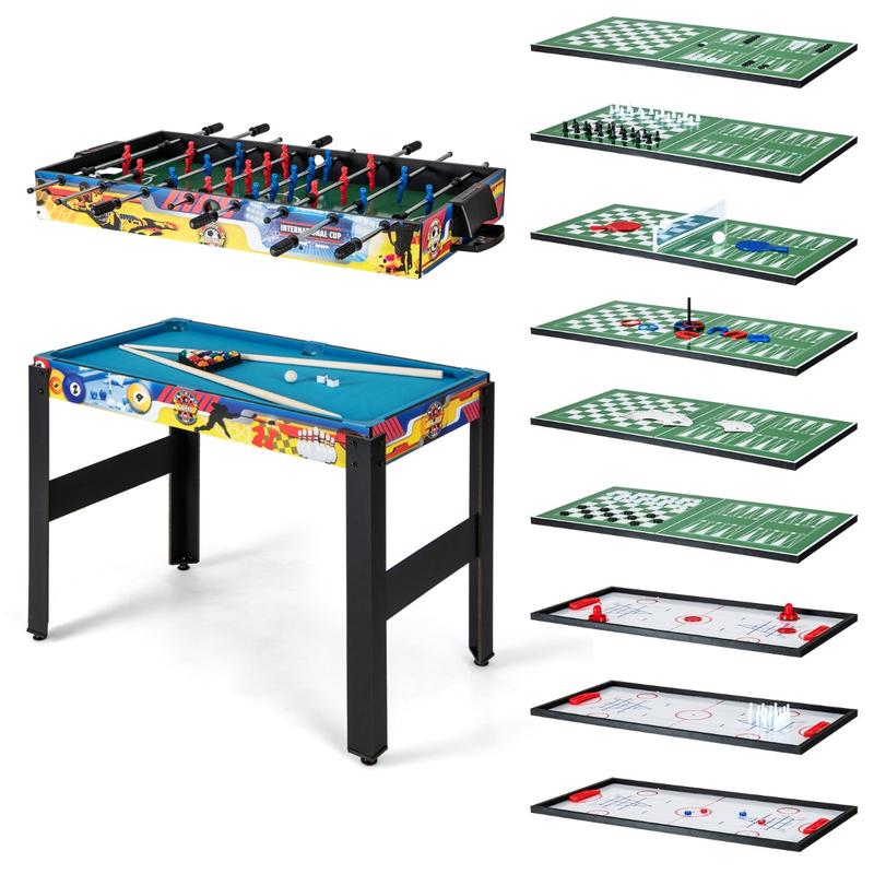 12-in-1 Combo Game Table Set w - Air Hockey Table recension och pris