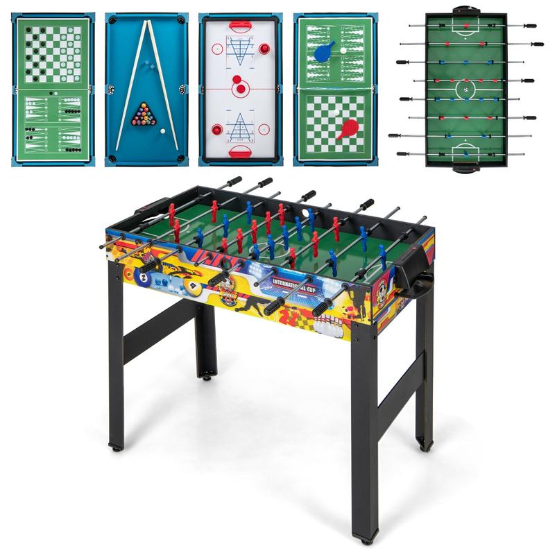 12-in-1 Combo Game Table Set w - Air Hockey Table recension och pris