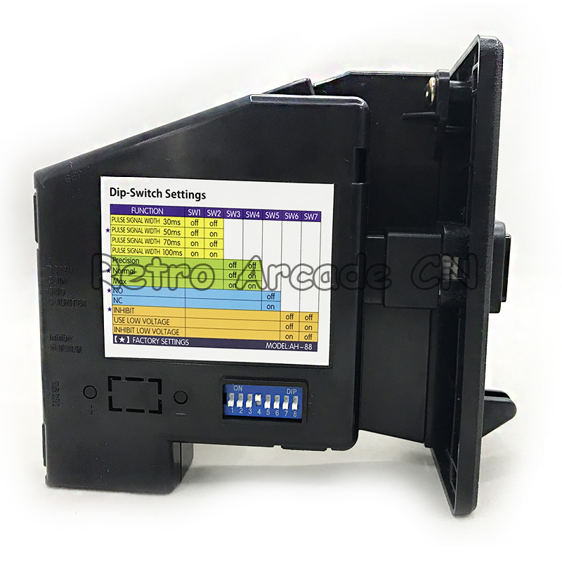 CL LED Logo Multi Coin Accepto - Arcade Games And Vending recension och pris