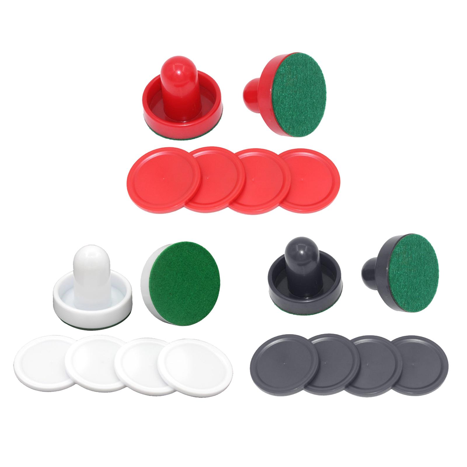 2PCS  Pushers and 4PCS Pucks G - Air Hockey Table recension och pris