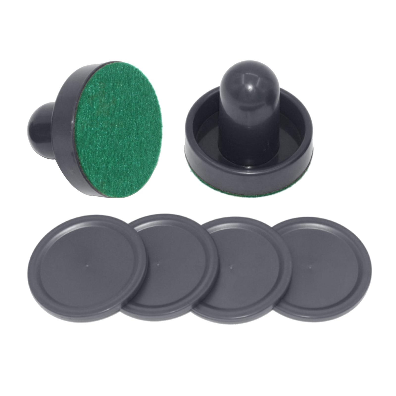 2PCS  Pushers and 4PCS Pucks G - Air Hockey Table recension och pris