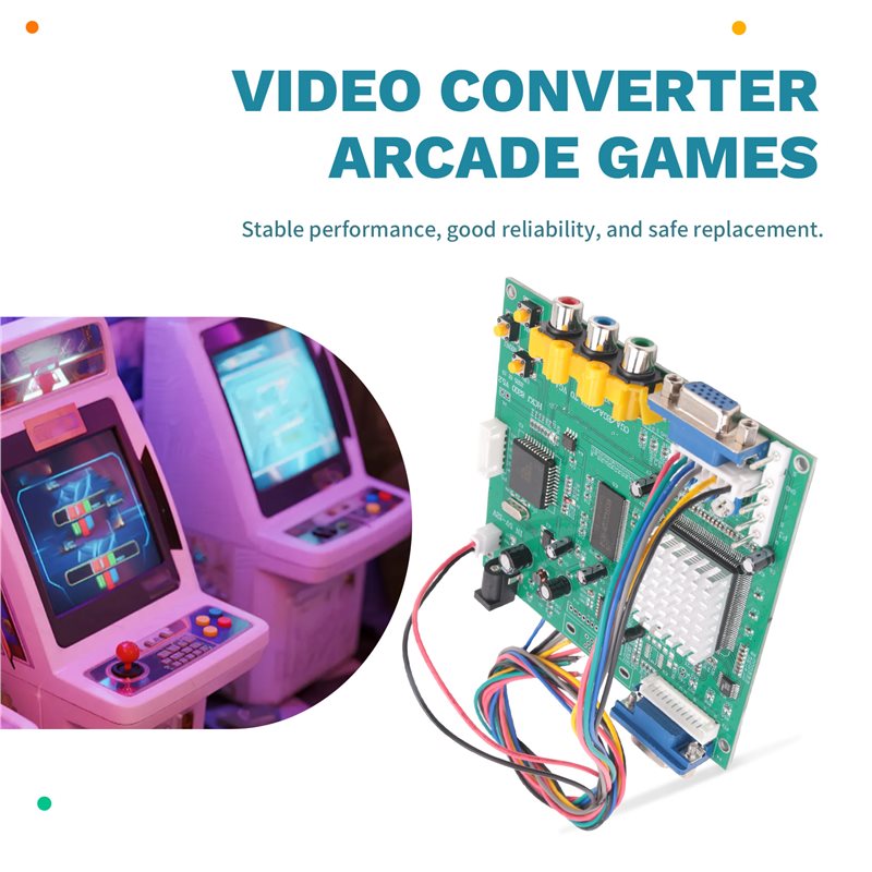 ABKN-GBS8200 CGA/EGA/YUV/RGB T - Usb Game Board Jamma recension och pris